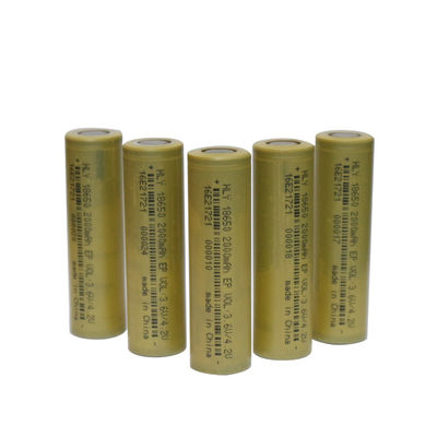 Zylinderförmiges wieder aufladbares Lithium Ion Battery High Energy Density 3.6V 2000mAh kc 18650