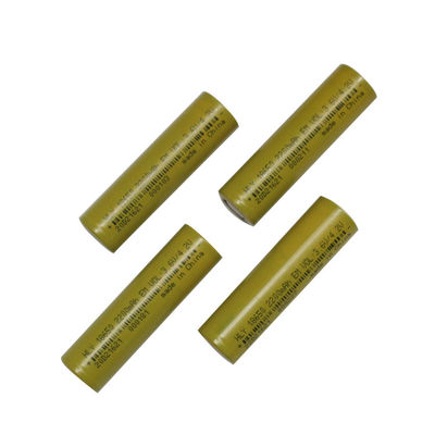 Batterie der hohen Leistung 2200mah 18650 3,6 Volt-Lithium Ion Battery 500 Zyklen