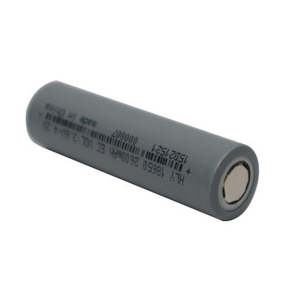 Lithium-Ion Battery Cells Rechargeable Long-Zyklus-Leben 2600mAh 3.6V 18650