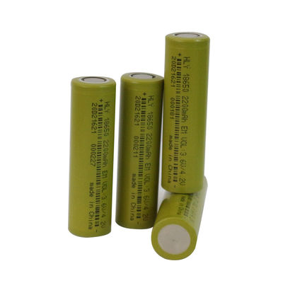 Lange Batterie-Zelle des Zyklus-Leben-18650, 3,6 Lithium-Batterie des Volt-2200mah