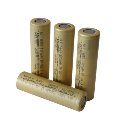 Hohes Lithium Ion Battery 2000mAh 3.6V Rate Capabilitys 18650 für Elektro-Mobile