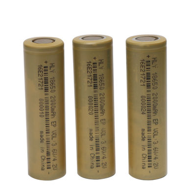 Batterie-Zelle der hohen Raten-3,6 V des Lithium-500 der Zyklus-2000mah 18650 für Elektrowerkzeuge