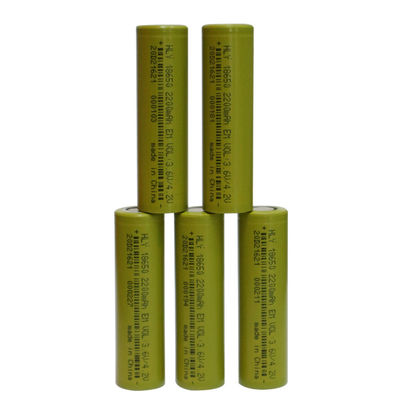 Wieder aufladbare zylinderförmige Batterie 2200mah 18650 HLY für elektrische Fahrräder