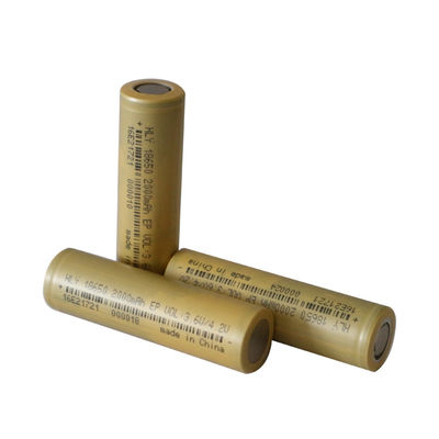 Zylinderförmiges wieder aufladbares Lithium Ion Battery High Energy Density 3.6V 2000mAh kc 18650