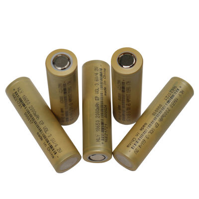 Zylinderförmiges FCC Akku Batterie 3,6 v 2000mah der Lithium-des Ion18650