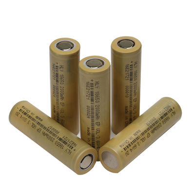 Zylinderförmiges FCC Akku Batterie 3,6 v 2000mah der Lithium-des Ion18650