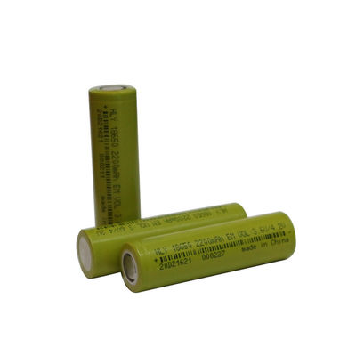 500 Mal 3,6 Batterie-wieder aufladbare Hochenergie-Dichte des Volt-Lithium-2200mah 18650