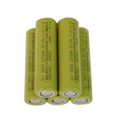 Leichte wieder aufladbare Batterie-Zelle UN38.3 HLY des Lithium-Ion2200mah 18650