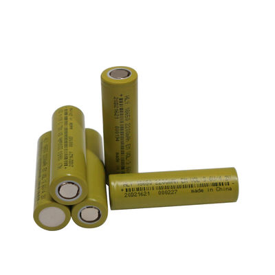 Batterie der hohen Leistung 2200mah 18650 3,6 Volt-Lithium Ion Battery 500 Zyklen