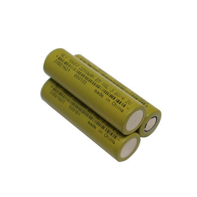 Batterie der hohen Leistung 2200mah 18650 3,6 Volt-Lithium Ion Battery 500 Zyklen
