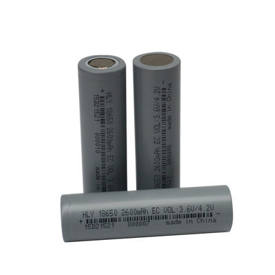 Tiefes Zyklus-Lithium 18650 3,7 Akku des Volt-2600mah für elektrische Roller