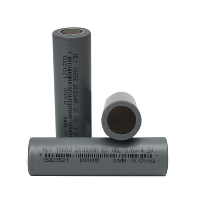 Tiefes Zyklus-Lithium 18650 3,7 Akku des Volt-2600mah für elektrische Roller