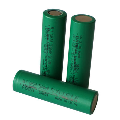 3.6v 2500mah wieder aufladbarer Li Ion Battery Cell 18650 für Elektro-Mobile