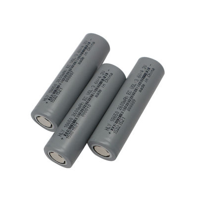 Hoher Zyklus 3.6v 2600mah 18650 Li Ion Batteries For Solar Panel