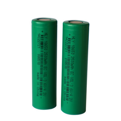 2500mAh 3.6V fertigte wieder aufladbare Energie-Zelle der Solarbatterie-18650 besonders an