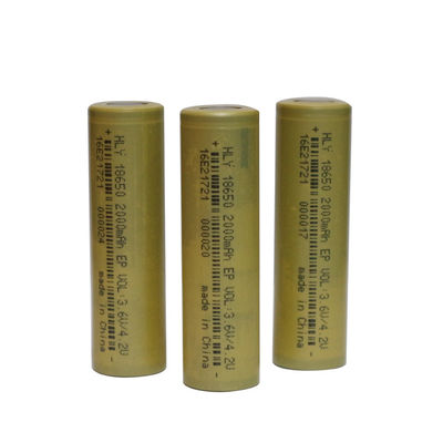 Lithium Ion Battery 2000mAh 3.6V 18650 500mal für Elektrowerkzeuge