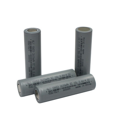 500 Zeiten zylinderförmiger 18650 Akku Li Ion Batterys 3.6V 2600mAh
