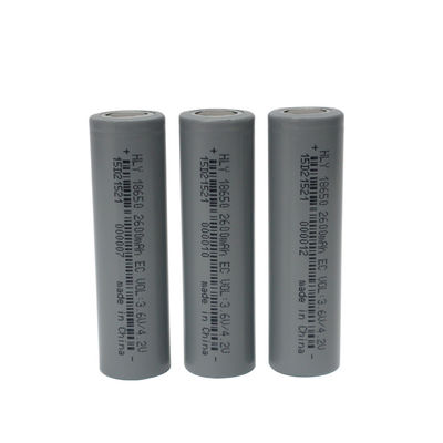 3,6 Lithium Ion Battery Volt-hohe Kapazitäts-Lithium-Ion Cellss 2600mAh 18650 UN38.3
