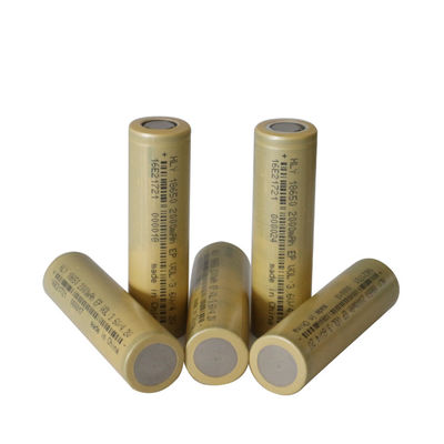 Elektrischer Roller 2000mAh Li Ion Cylindrical Battery Cells 3.6V 18650
