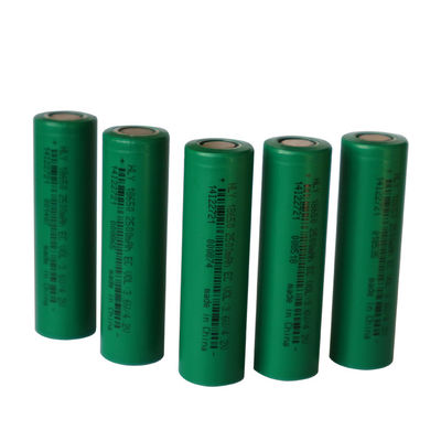 3.6V 2500mah Li Ion 18650 Batterie-Satz-Rundzellen 500mal-langes Zyklus-Leben