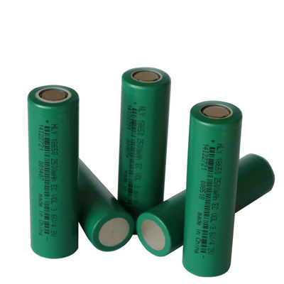 Batterien im Freien Li Ion Pack 3.6V 2500mah der Energie-Speicher-hohe Entladungs-Raten-18650