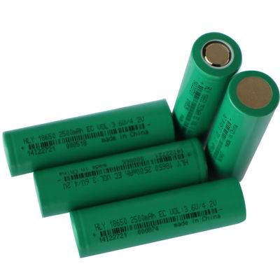 Batterien im Freien Li Ion Pack 3.6V 2500mah der Energie-Speicher-hohe Entladungs-Raten-18650