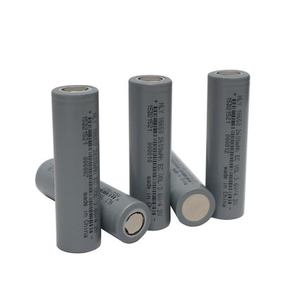 Zylinderförmige 3,6 wieder aufladbare Taschenlampenbatterien 2600mAh v-Lithium-Batterie-18650