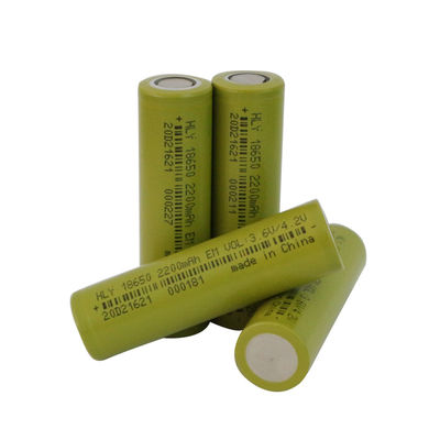 500 Zellhohe Rate der Zyklus-18650 wieder aufladbare der Lithium-Batterie-2200mah 3,7 V