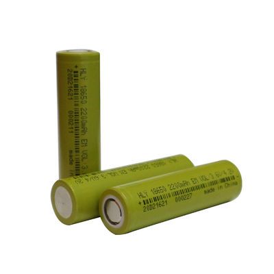 Wieder aufladbares 2200mAh Lithium FCC 18650 Ion Battery High Discharge Rate